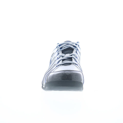 Dexter B2258-15 Mens Gray Leather Lace Up Athletic Bowling Shoes
