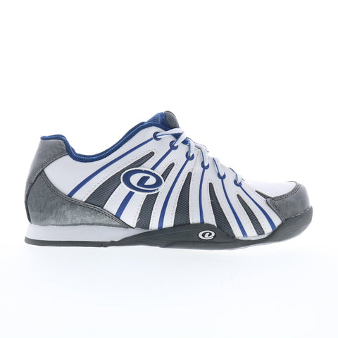 Dexter B2258-5 Mens White Synthetic Lace Up Athletic Bowling Shoes