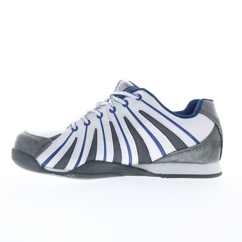Dexter Fred B2258-5 Mens Gray Synthetic Lace Up Athletic Bowling Shoes