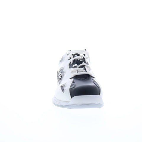 Dexter Jason IV B2261-15 Mens White Leather Lace Up Athletic Bowling Shoes