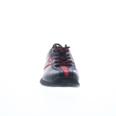 Dexter Ozzie B2263-17 Mens Black Leather Lace Up Athletic Bowling Shoes