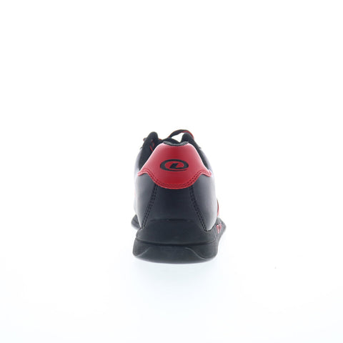 Dexter Ozzie B2263-17 Mens Black Leather Lace Up Athletic Bowling Shoes
