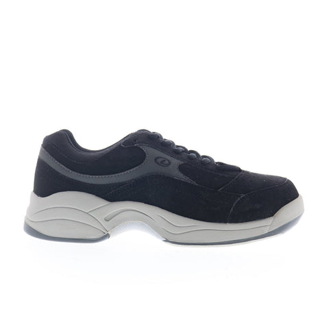Dexter Vince B2413-1 Mens Black Suede Lace Up  Athletic Bowling Shoes