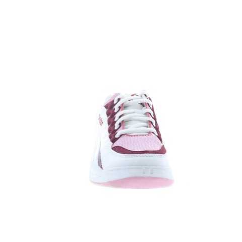 Dexter Serena B4019-3 Womens White Leather Lace Up Athletic Bowling Shoes