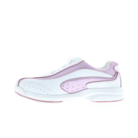 Dexter Rhythm B4038-7 Womens White Synthetic Lace Up Athletic Bowling Shoes