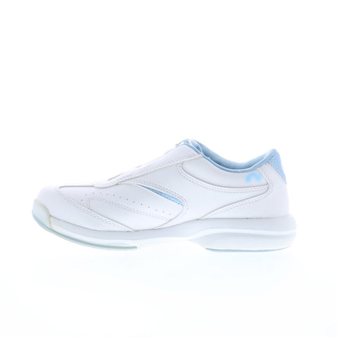 Dexter Halley B4241-9 Womens White Leather Lace Up Athletic Bowling Shoes
