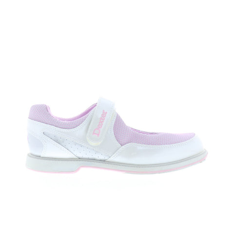 Dexter Mary Jane 3 B4259-7 Womens White Synthetic Athletic Bowling Shoes