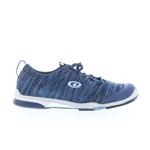 Dexter Jenna B4267-8 Womens Blue Synthetic Lace Up Athletic Bowling Shoes