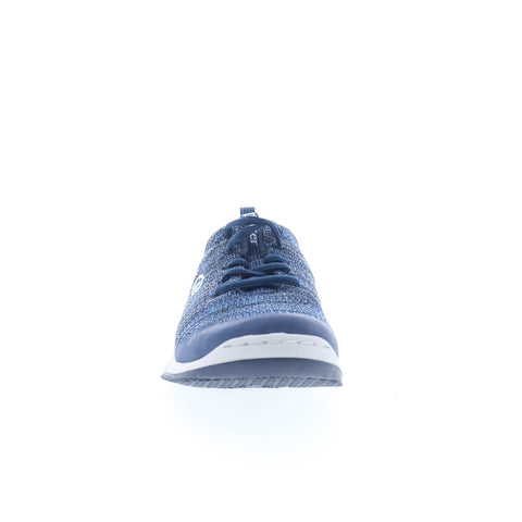 Dexter Jenna B4267-8 Womens Blue Synthetic Lace Up Athletic Bowling Shoes