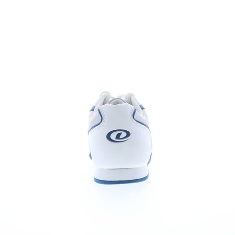 Dexter B4517-5 Womens Silver Leather Lace Up Athletic Bowling Shoes
