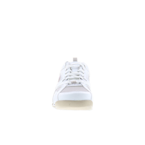 Dexter B4518-2 Mens White Synthetic Lace Up Athletic Bowling Shoes