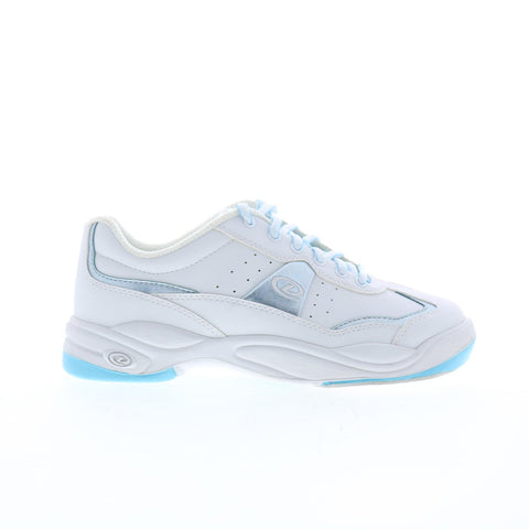 Dexter B4521-9 Womens White Synthetic Lace Up Athletic Walking Shoes