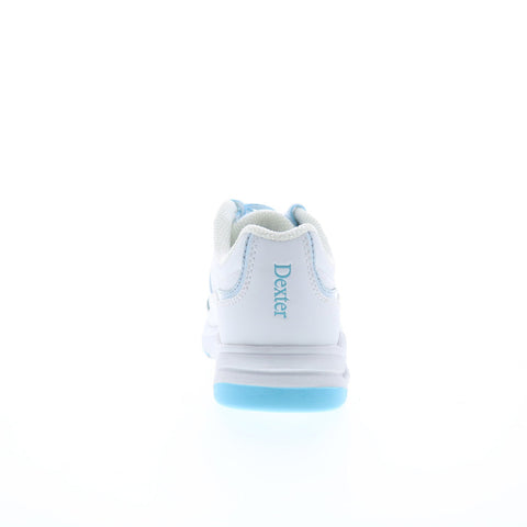 Dexter B4521-9 Womens White Synthetic Lace Up Athletic Walking Shoes