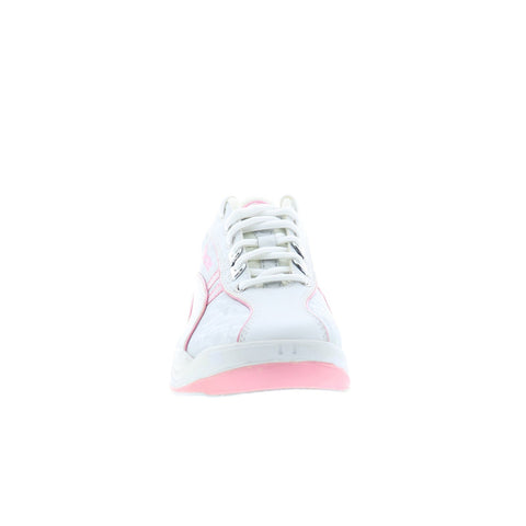 Dexter B4525-7 Womens White Synthetic Lace Up Athletic Bowling Shoes
