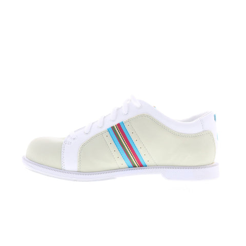 Dexter B4531-2 Womens Beige Suede Lace Up  Athletic Bowling Shoes