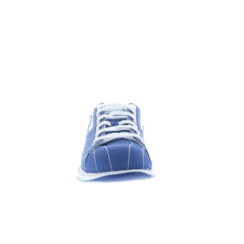 Dexter B4535-8 Womens Blue Suede Lace Up  Athletic Bowling Shoes