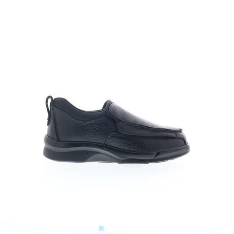 Apex Moc Biomechanical B5000MX07 Mens Black Extra Wide Loafers Casual Shoes