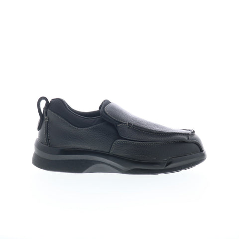 Apex Moc Biomechanical B5000MX09 Mens Black Extra Wide Loafers Casual Shoes