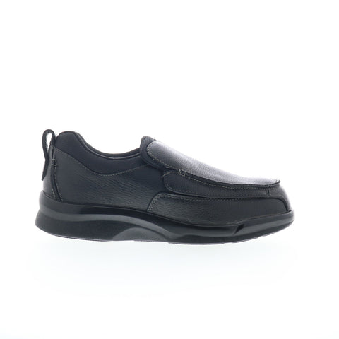 Apex Moc Biomechanical B5000MX12 Mens Black Extra Wide Loafers Casual Shoes