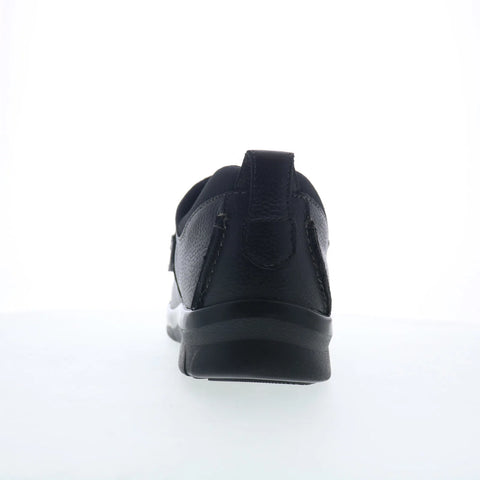 Apex Moc Biomechanical Mens Black Extra Wide Loafers & Slip Ons Casual Shoes