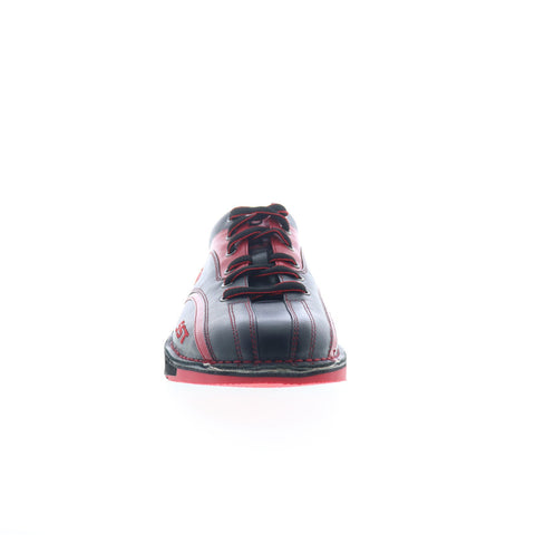 Dexter B774-17 Mens Black Leather Lace Up Athletic Bowling Shoes