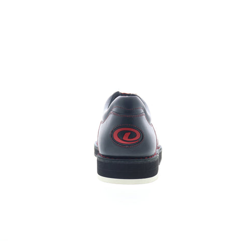 Dexter B774-17 Mens Black Leather Lace Up Athletic Bowling Shoes
