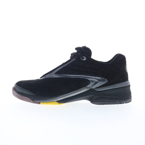 Dexter B776-14 Mens Black Suede Lace Up  Athletic Bowling Shoes