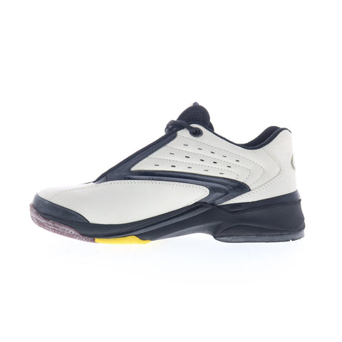 Dexter B776-17 Mens White Nubuck Lace Up Athletic Bowling Shoes
