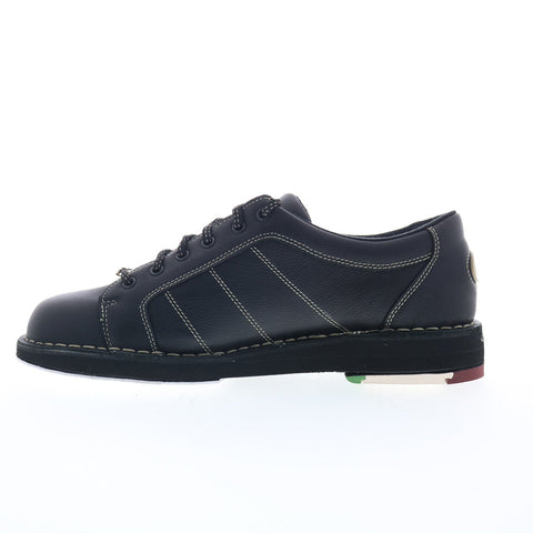 Dexter Magnum B2058-1LH Mens Black Leather Lace Up Athletic Bowling Shoes