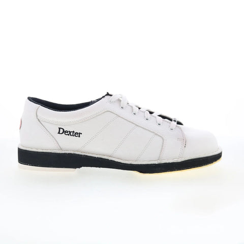 Dexter SST 5 LX B788-9 LH Mens White Leather Lace Up Athletic Bowling Shoes