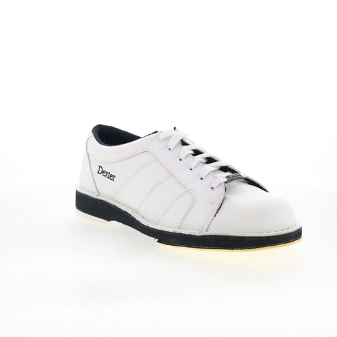 Dexter SST 5 LX B788-9 LH Mens White Leather Lace Up Athletic Bowling Shoes