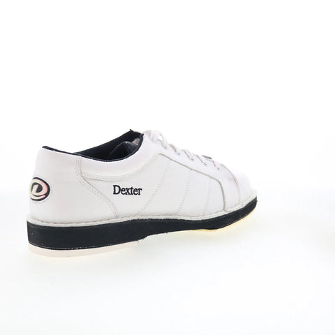 Dexter SST 5 LX B788-9 LH Mens White Leather Lace Up Athletic Bowling Shoes