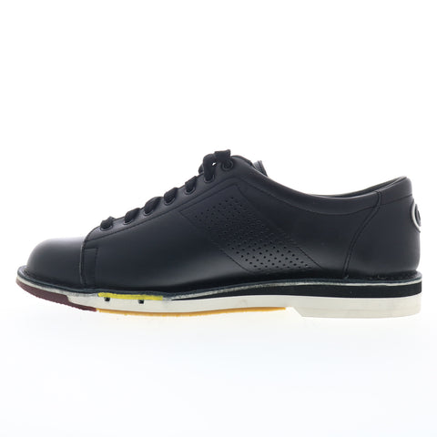 Dexter SST 1 B801-1 Mens Black Leather Lace Up Athletic Bowling Shoes