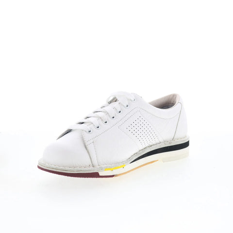 Dexter SST1 B801-9 Mens White Extra Wide Leather Athletic Bowling Shoes