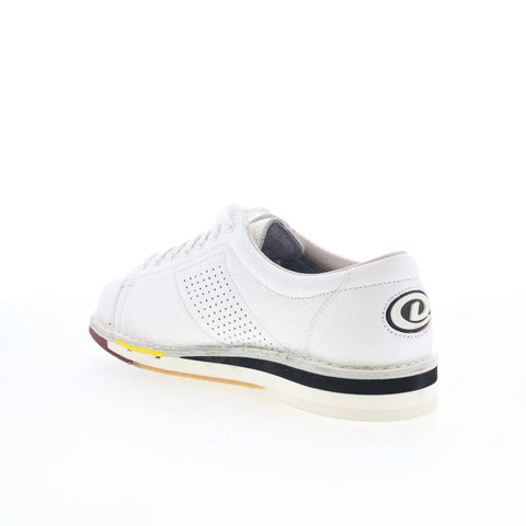Dexter SST1 B801-9 Mens White Extra Wide Leather Athletic Bowling Shoes