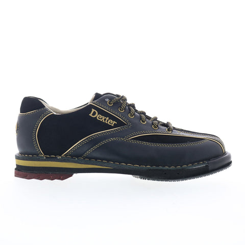Dexter SST 8 SE B927-1 Mens Black Leather Lace Up Athletic Bowling Shoes