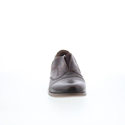 Earth Banyan BANYAN Womens Brown Leather Loafer Flats Shoes