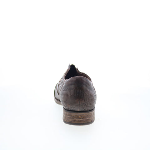 Earth Banyan BANYAN Womens Brown Leather Loafer Flats Shoes