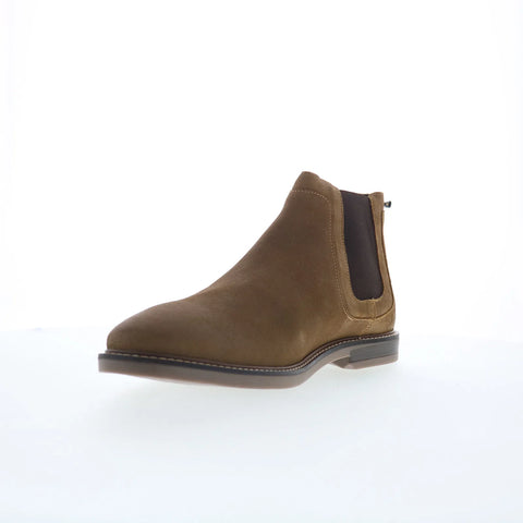 Ben Sherman Birk Chelsea BNM00055-1321 Mens Brown Suede Slip On Chelsea Boots