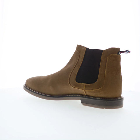 Ben Sherman Birk Chelsea BNM00055-1321 Mens Brown Suede Slip On Chelsea Boots