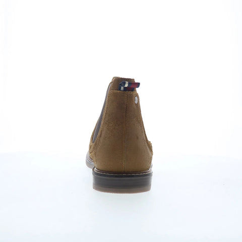 Ben Sherman Birk Chelsea BNM00055-1321 Mens Brown Suede Slip On Chelsea Boots
