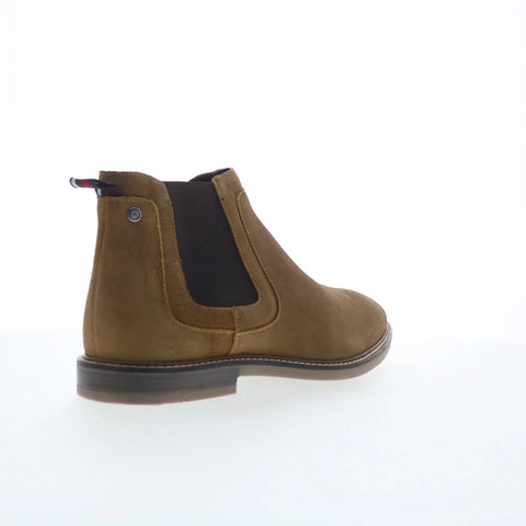Ben Sherman Birk Chelsea BNM00055-1321 Mens Brown Suede Slip On Chelsea Boots