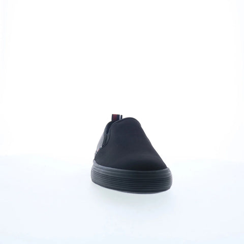 Ben Sherman Bristol Slip On Mens Black Lifestyle Sneakers Shoes