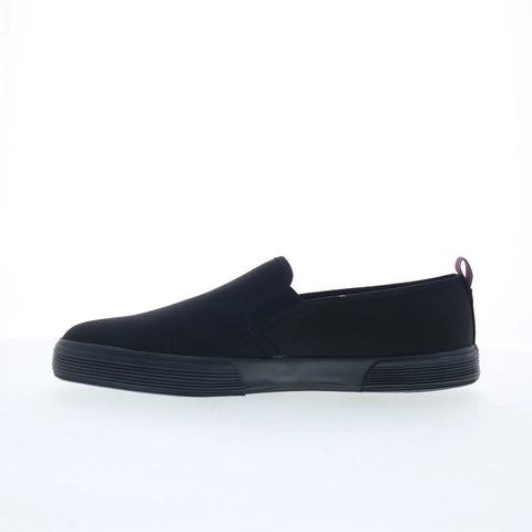 Ben Sherman Bristol Slip On Mens Black Lifestyle Sneakers Shoes