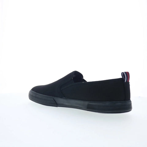 Ben Sherman Bristol Slip On Mens Black Lifestyle Sneakers Shoes