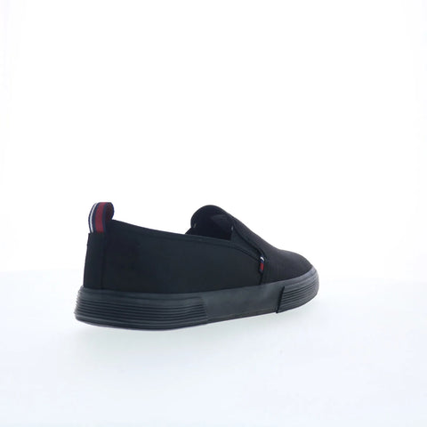Ben Sherman Bristol Slip On Mens Black Lifestyle Sneakers Shoes