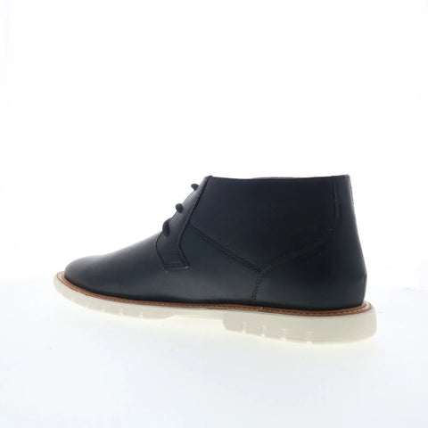 Ben Sherman Kirk Chukka BNMS21015-01A1 Mens Black Leather Chukkas Boots