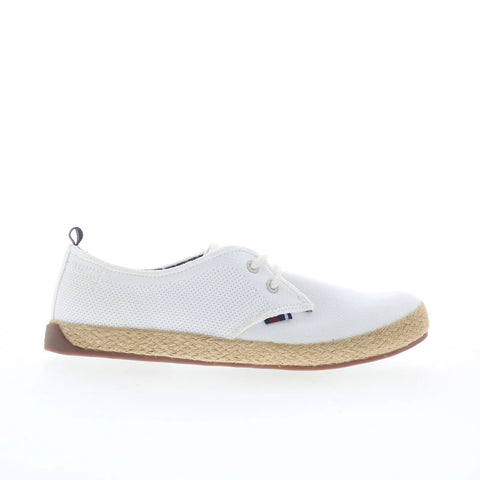 Ben Sherman Jenson Oxford Knit Mens White Oxfords & Lace Ups Casual Shoes
