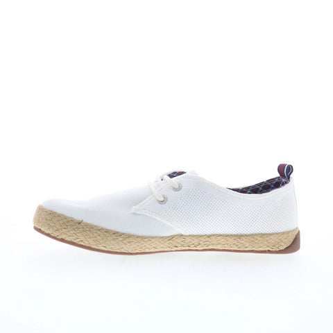Ben Sherman Jenson Oxford Knit Mens White Oxfords & Lace Ups Casual Shoes