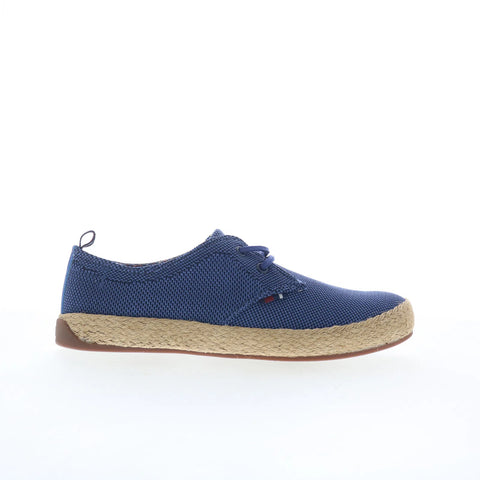 Ben Sherman Jenson Oxford Knit Mens Blue Oxfords & Lace Ups Casual Shoes